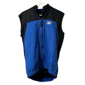 GIORDANA Wind Tex Cycling Jersey Size XL Polyester Made In Italy Full Zip Preppy